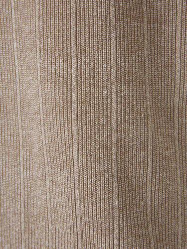 Santa Eulalia Hombre Barcelona Polo Punto Lino color Taupe sku 552-001714 02 - Foto 4