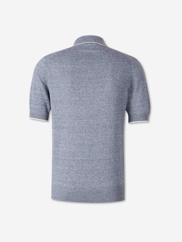 Santa Eulalia Hombre Barcelona Jersey Fino Manga Corta color Azul sku 552-001715 02 - Foto 2