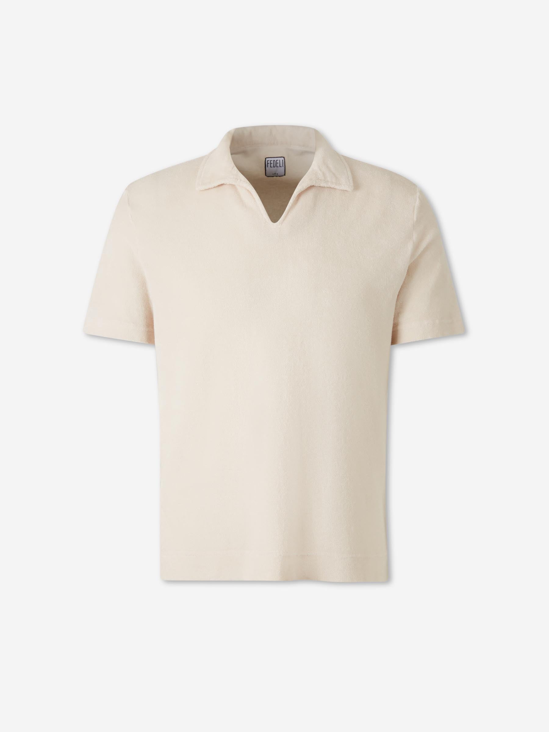 Fedeli Hombre Barcelona Polo algodón Peter Terry color Crema sku 552-001718 01 - Foto 1