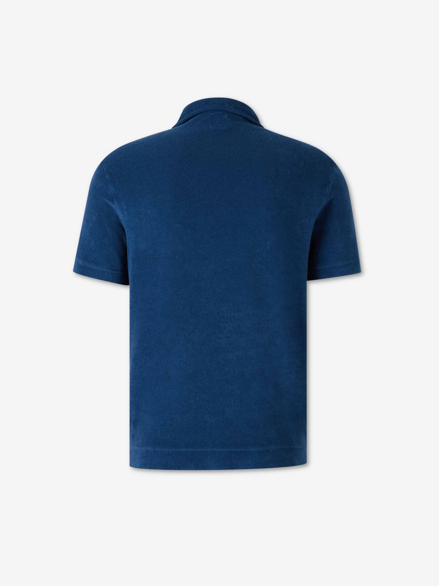 Fedeli Hombre Barcelona Polo algodón Peter Terry color Azul Marino sku 552-001718 03 - Foto 2