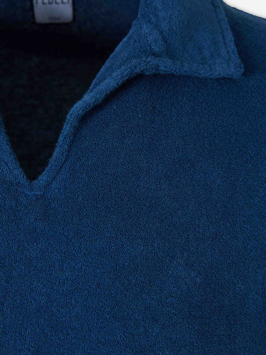 Fedeli Hombre Barcelona Polo algodón Peter Terry color Azul Marino sku 552-001718 03 - Foto 3