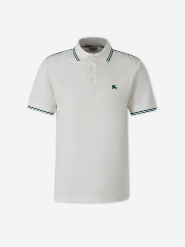 Burberry Hombre Barcelona Polo Logo color Blanco sku 552-001721 01 - Foto 1