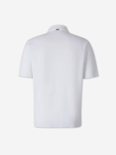 Herno Hombre Barcelona Polo Punto color Blanco sku 552-001728 01 - Foto 2