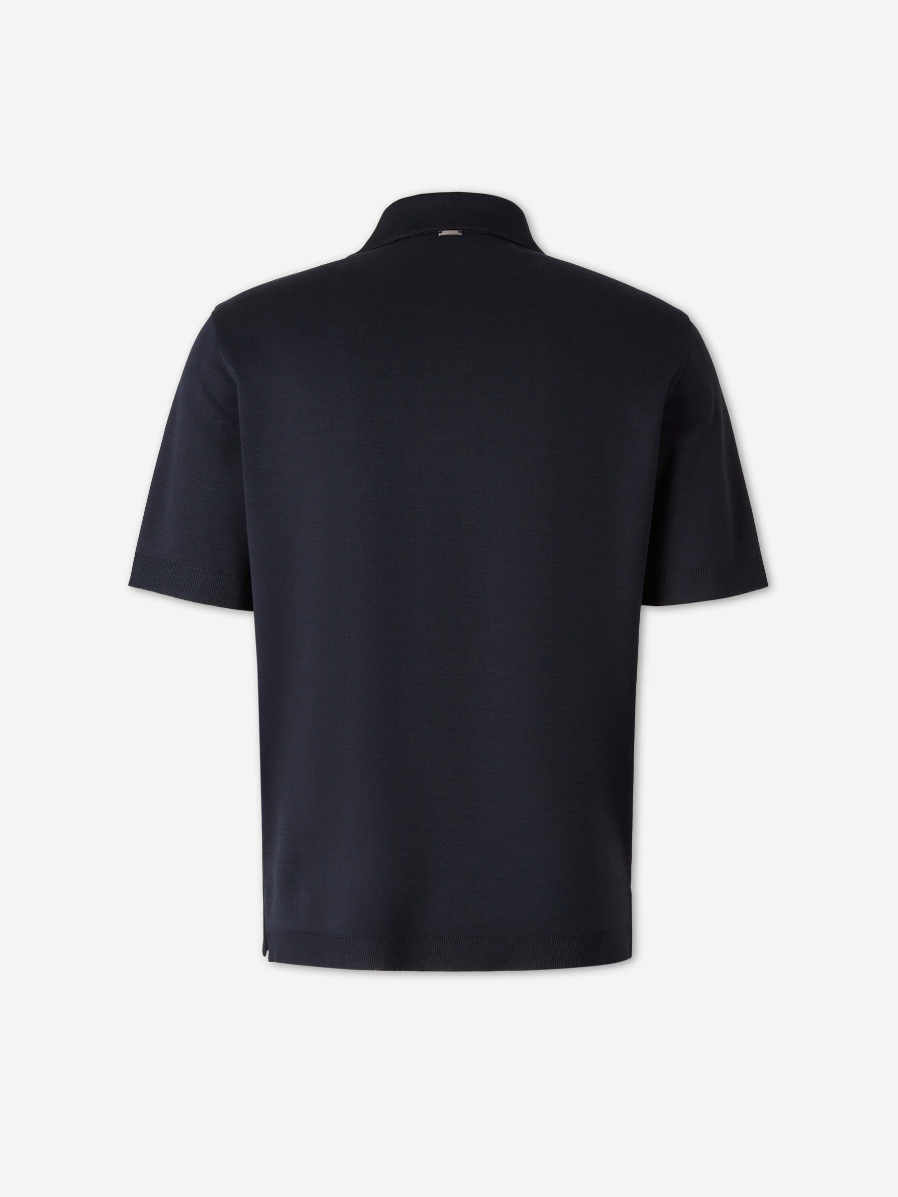 Herno Hombre Barcelona Polo Punto color Azul Marino sku 552-001728 02 - Foto 2