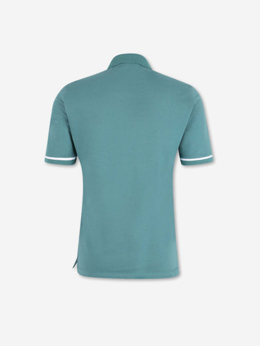 Santa Eulalia Hombre Barcelona Polo algodón color Verde Turquesa sku 552-001729 01 - Foto 2