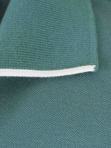 Santa Eulalia Hombre Barcelona Polo algodón color Verde Turquesa sku 552-001729 01 - Foto 4