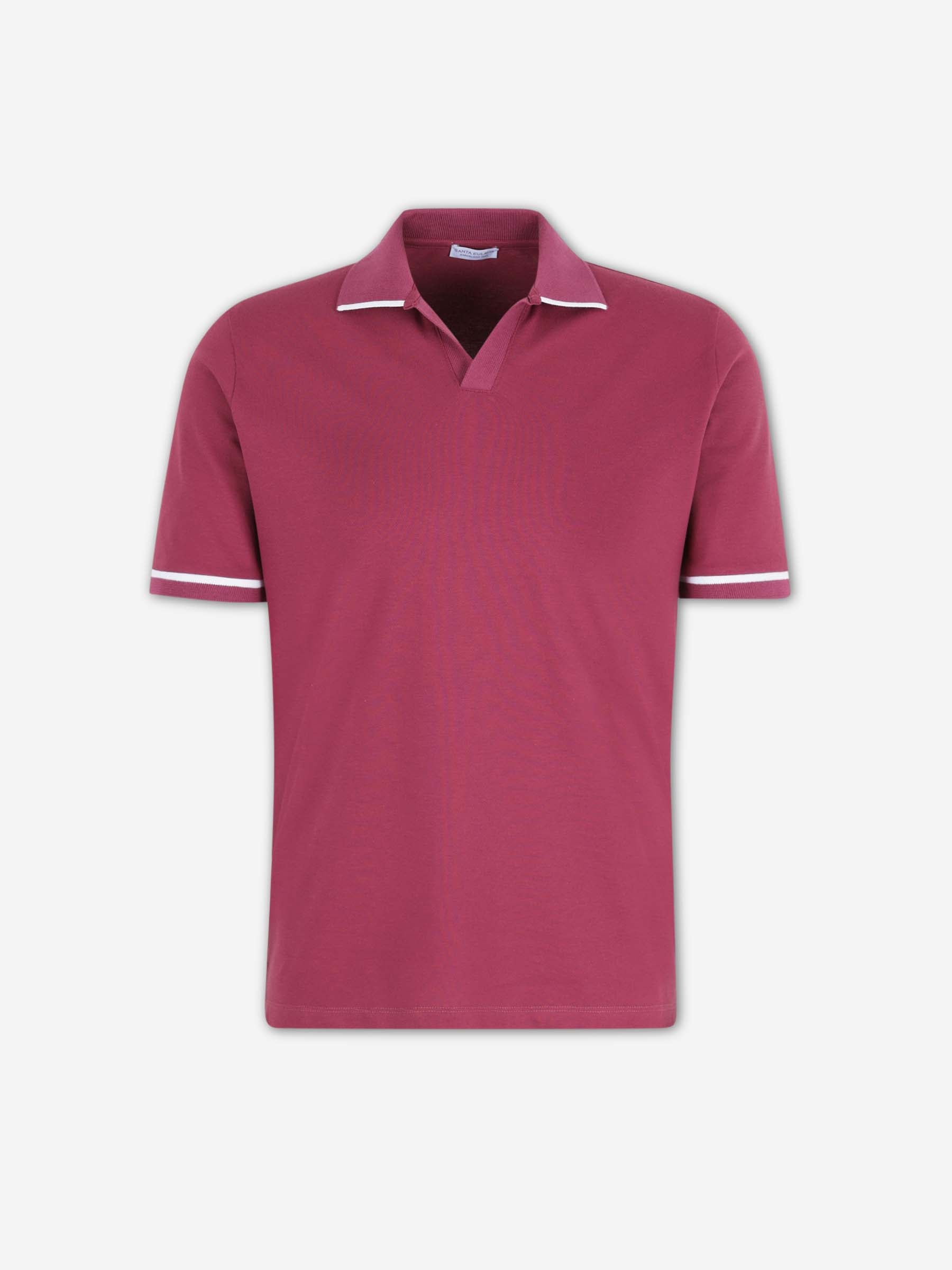 Santa Eulalia Hombre Barcelona Polo algodón color Burdeos sku 552-001729 02 - Foto 1