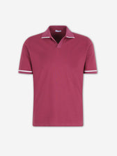 Santa Eulalia Hombre Barcelona Polo algodón color Burdeos sku 552-001729 02 - Foto 1