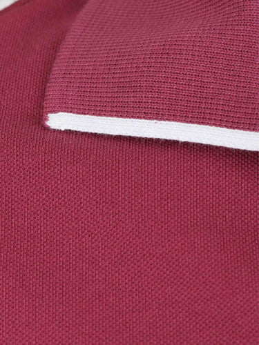 Santa Eulalia Hombre Barcelona Polo algodón color Burdeos sku 552-001729 02 - Foto 3