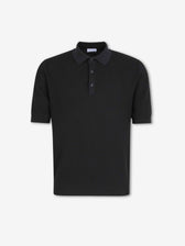 Santa Eulalia Hombre Barcelona Polo Punto Canalé color Negro sku 552-001730 01 - Foto 1