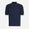 Santa Eulalia Hombre Barcelona Polo Punto Canalé color Azul Marino sku 552-001730 02 - Foto 1