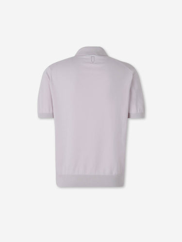 Canali Hombre Barcelona Polo Punto color Lavanda sku 552-001732 01 - Foto 2