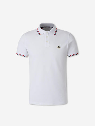 Moncler Hombre Barcelona Polo Manga Corta color Blanco sku 552-001736 01 - Foto 1