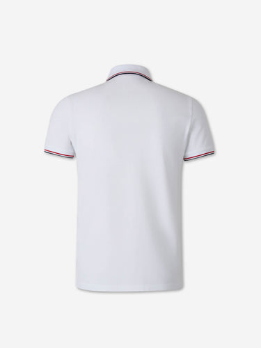 Moncler Hombre Barcelona Polo Manga Corta color Blanco sku 552-001736 01 - Foto 2
