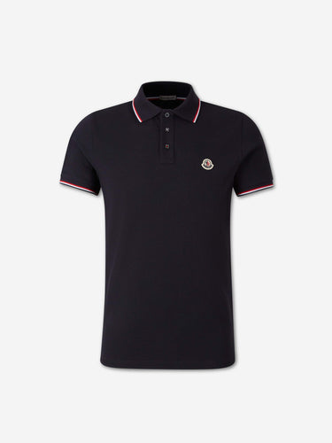 Moncler Hombre Barcelona Polo Manga Corta color Azul Marino sku 552-001736 02 - Foto 1