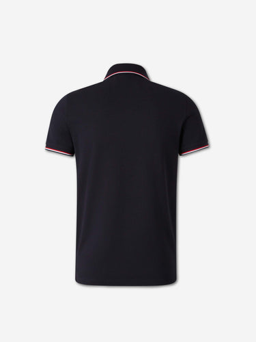 Moncler Hombre Barcelona Polo Manga Corta color Azul Marino sku 552-001736 02 - Foto 2