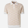 Casablanca Hombre Barcelona Polo Punto Logo color Crema sku 552-001737 01 - Foto 1