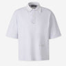 Jacquemus Hombre Barcelona Polo Logo Algodón color Gris Claro sku 552-001738 01 - Foto 1