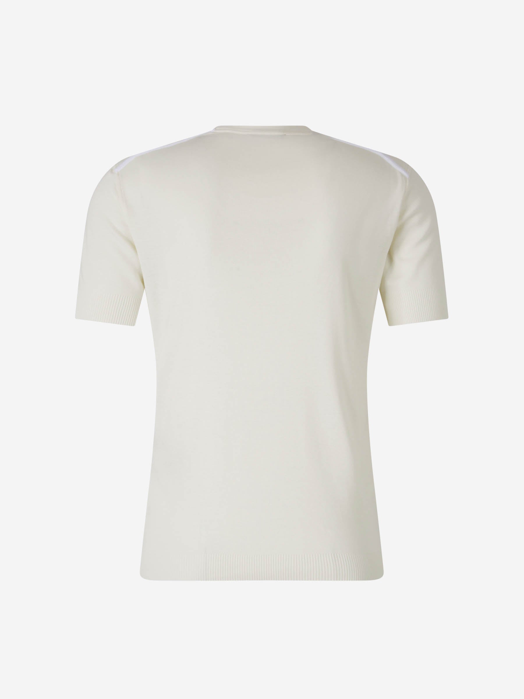 Tom Ford Hombre Barcelona Camiseta Canalé Lyocell color Blanco sku 553-003568 04 - Foto 2