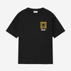 Rhude Hombre Barcelona Camiseta Logo Chevron color Negro sku 553-003952 00 - Foto 1