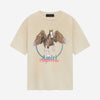 Amiri Hombre Barcelona Camiseta Pegasus Algodón color Beige sku 553-004051 01 - Foto 1
