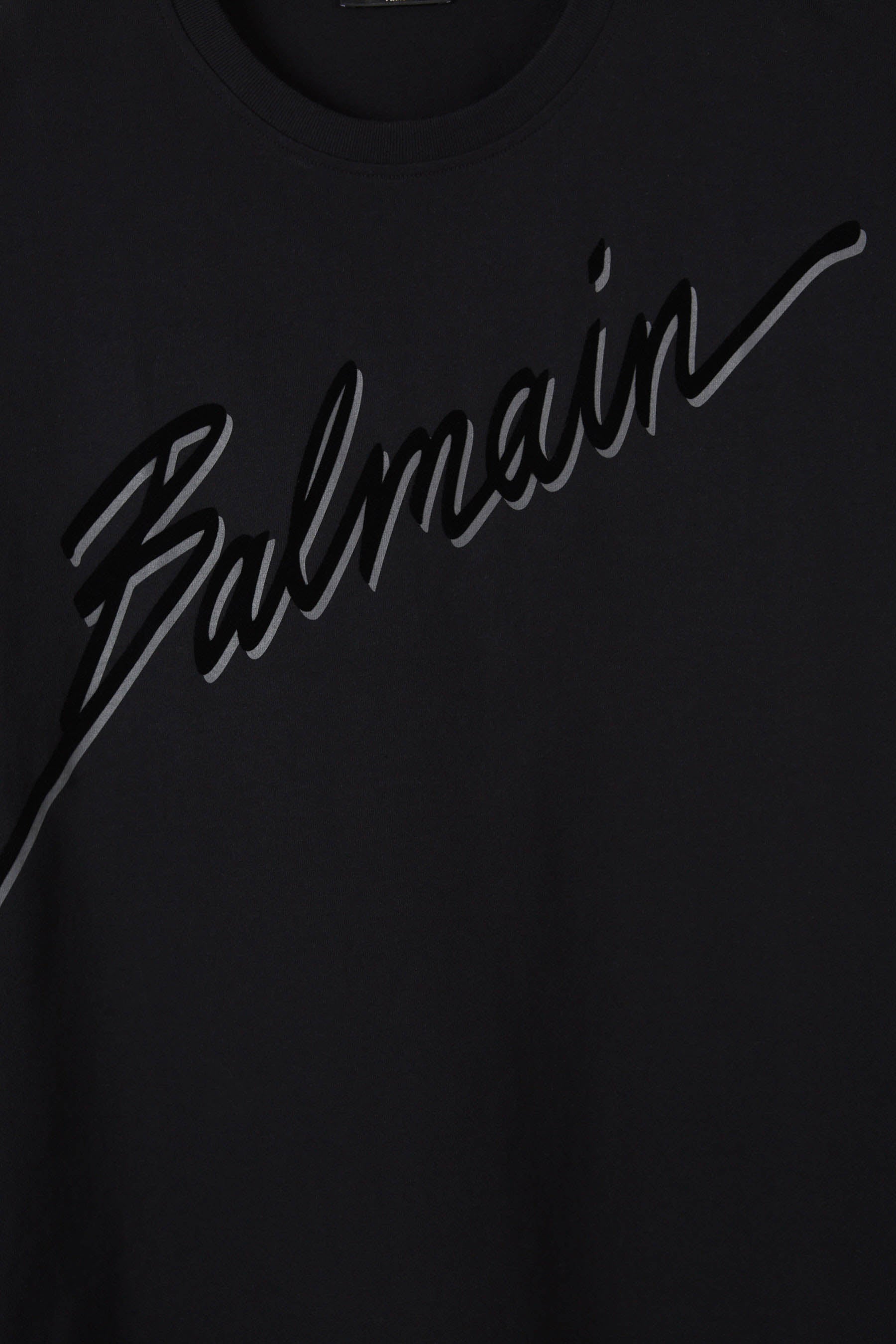 T-SHIRT BALMAIN éTIQUETTE - BALMAIN pour HOMME T-SHIRT BALMAIN éTIQUETTE - BALMAIN pour HOMME