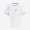 Jacquemus Hombre Barcelona Camiseta Venice Palm Tree color Blanco sku 553-004121 00 - Foto 1
