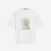 Jacquemus Hombre Barcelona Camiseta Marino Algodón color Blanco sku 553-004123 00 - Foto 1