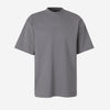 Balenciaga Hombre Barcelona Camiseta Logo Algodón color Gris Antracita sku 553-004140 01 - Foto 1