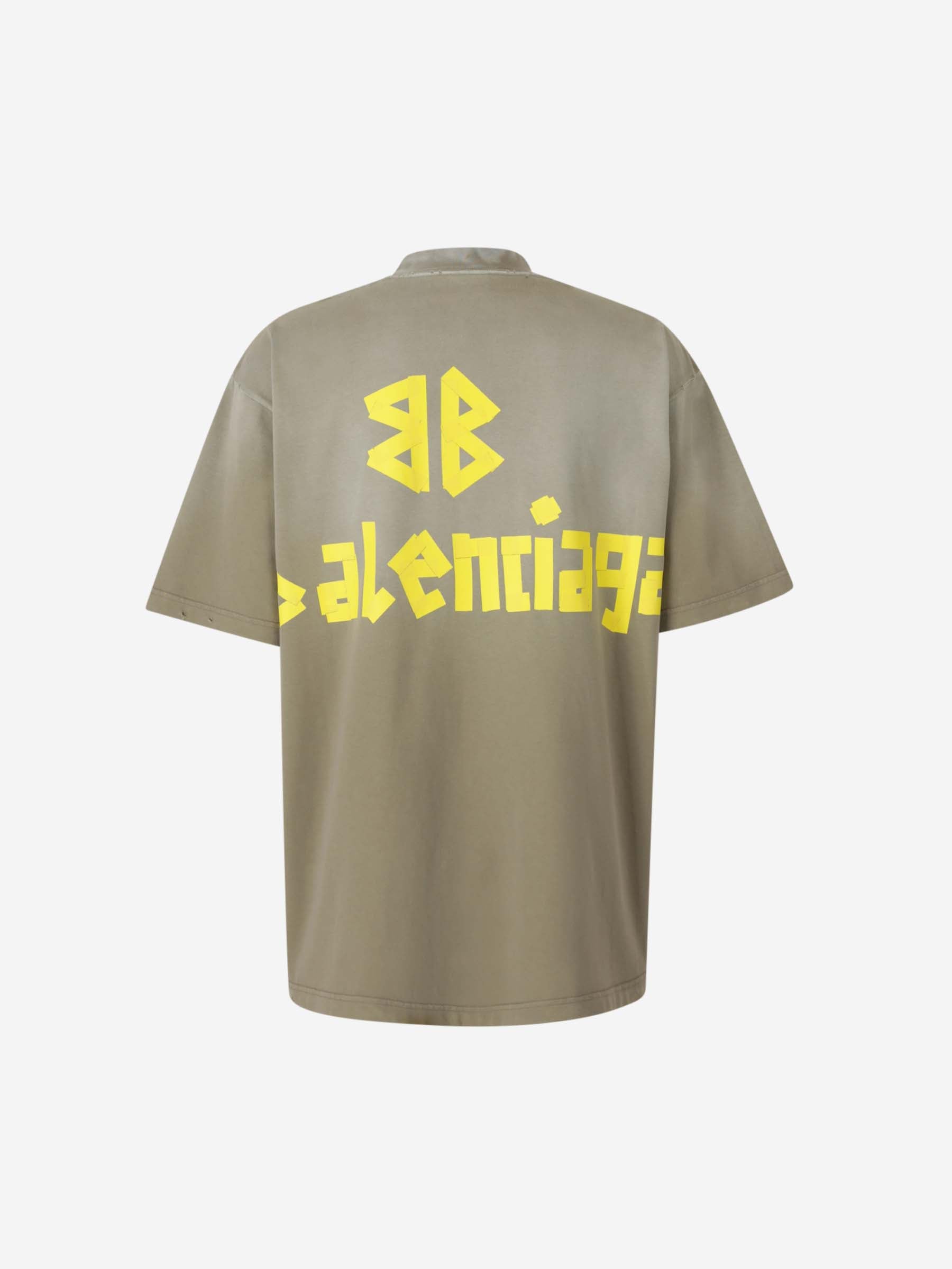 Balenciaga – Tape Type T-shirt Hombre 553-004143 01