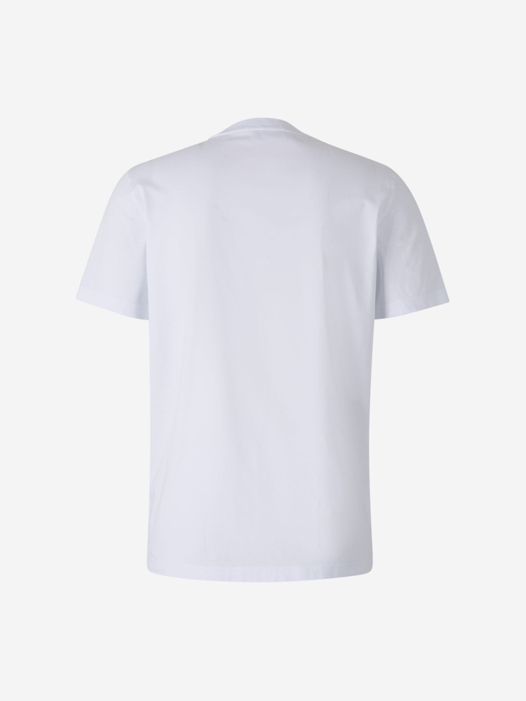 Moncler Hombre Barcelona Camiseta Algodón Logotipo color Blanco sku 553-004149 01 - Foto 2