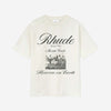 Rhude Hombre Barcelona Camiseta Heaven on Earth color Marfil sku 553-004186 01 - Foto 1