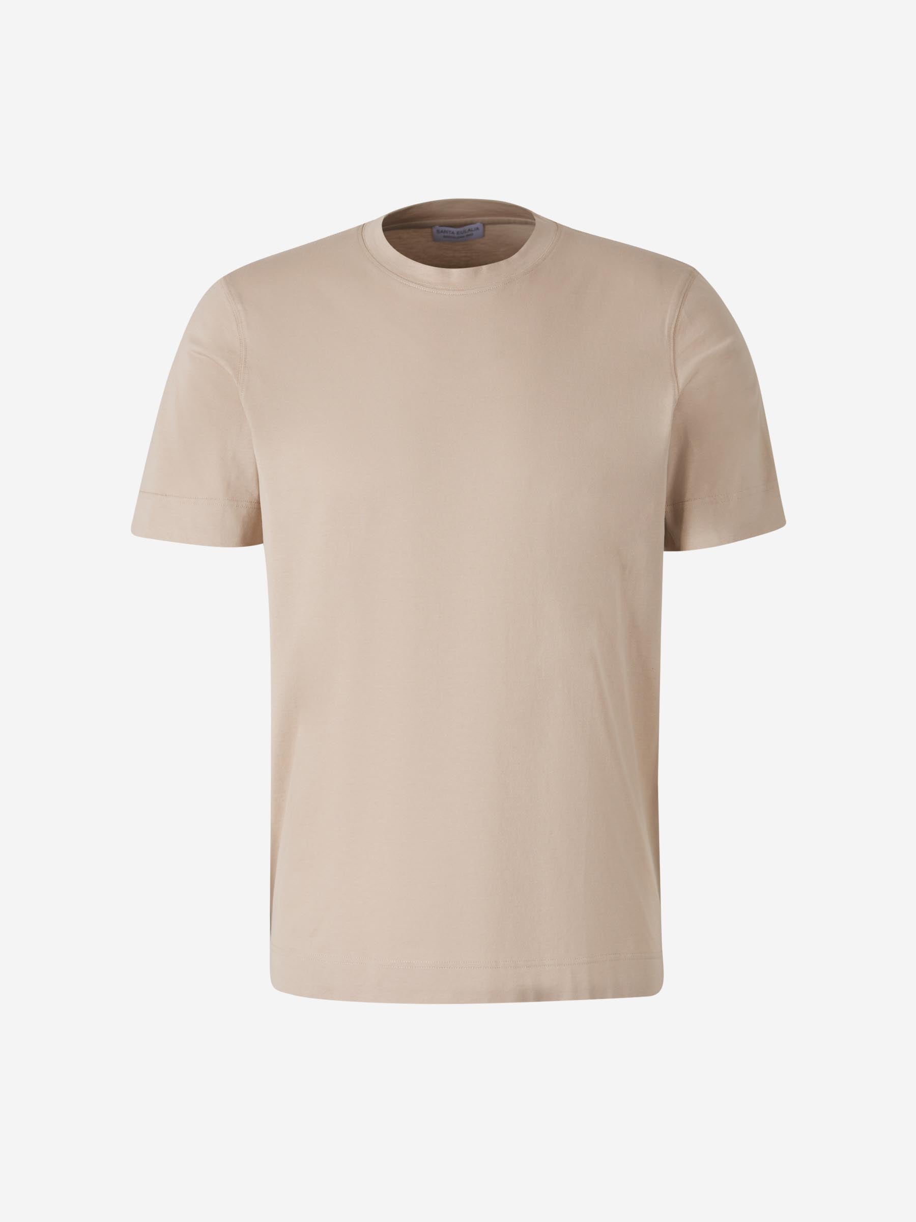 Santa Eulalia Hombre Barcelona Camisetas Lisa Algodón color Camel sku 553-004263 05 - Foto 1