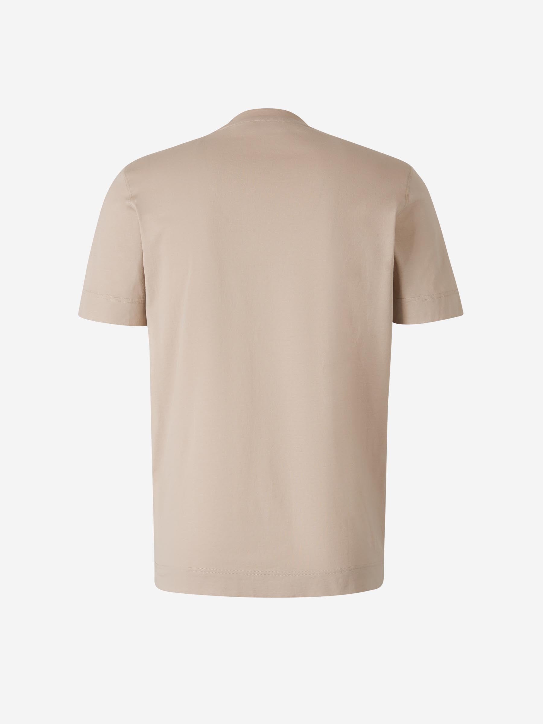 Santa Eulalia Hombre Barcelona Camisetas Lisa Algodón color Camel sku 553-004263 05 - Foto 2