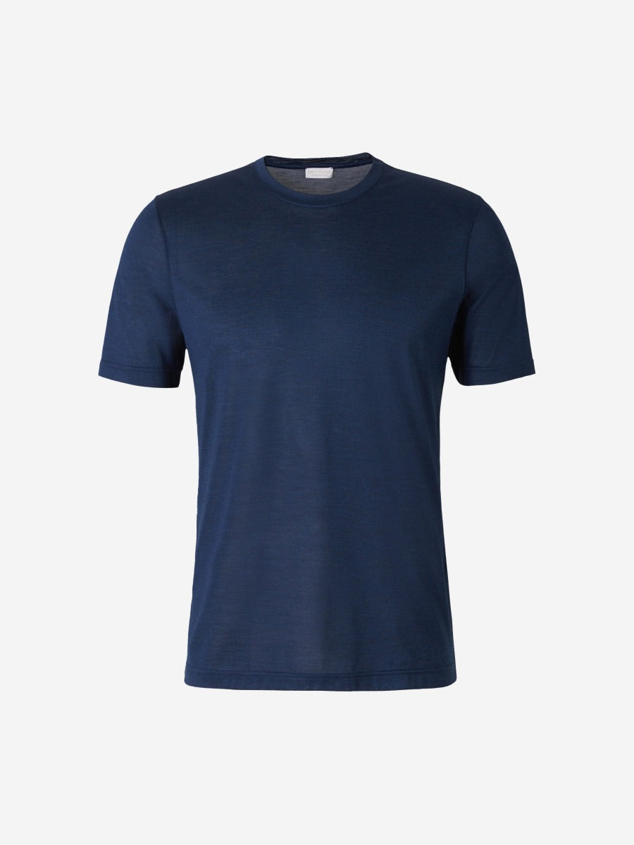 Santa Eulalia Hombre Barcelona Camiseta Lisa Lino color Azul Marino sku 553-004264 01 - Foto 1