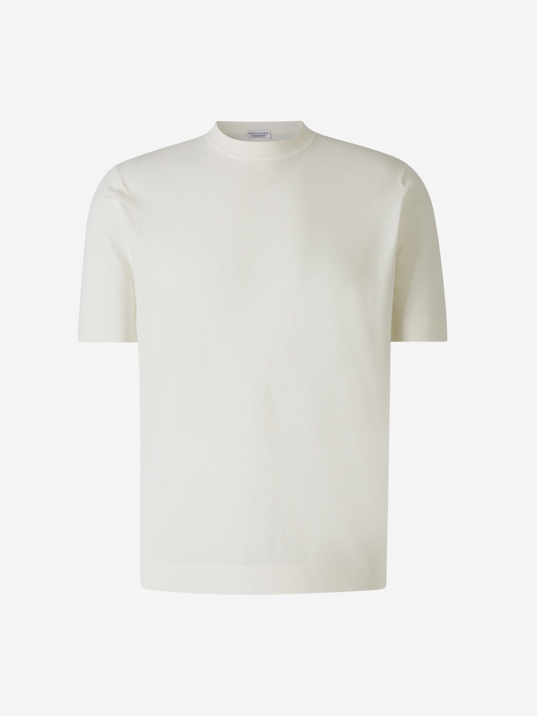 Santa Eulalia Hombre Barcelona Camiseta Punto Algodón color Blanco sku 553-004273 01 - Foto 1