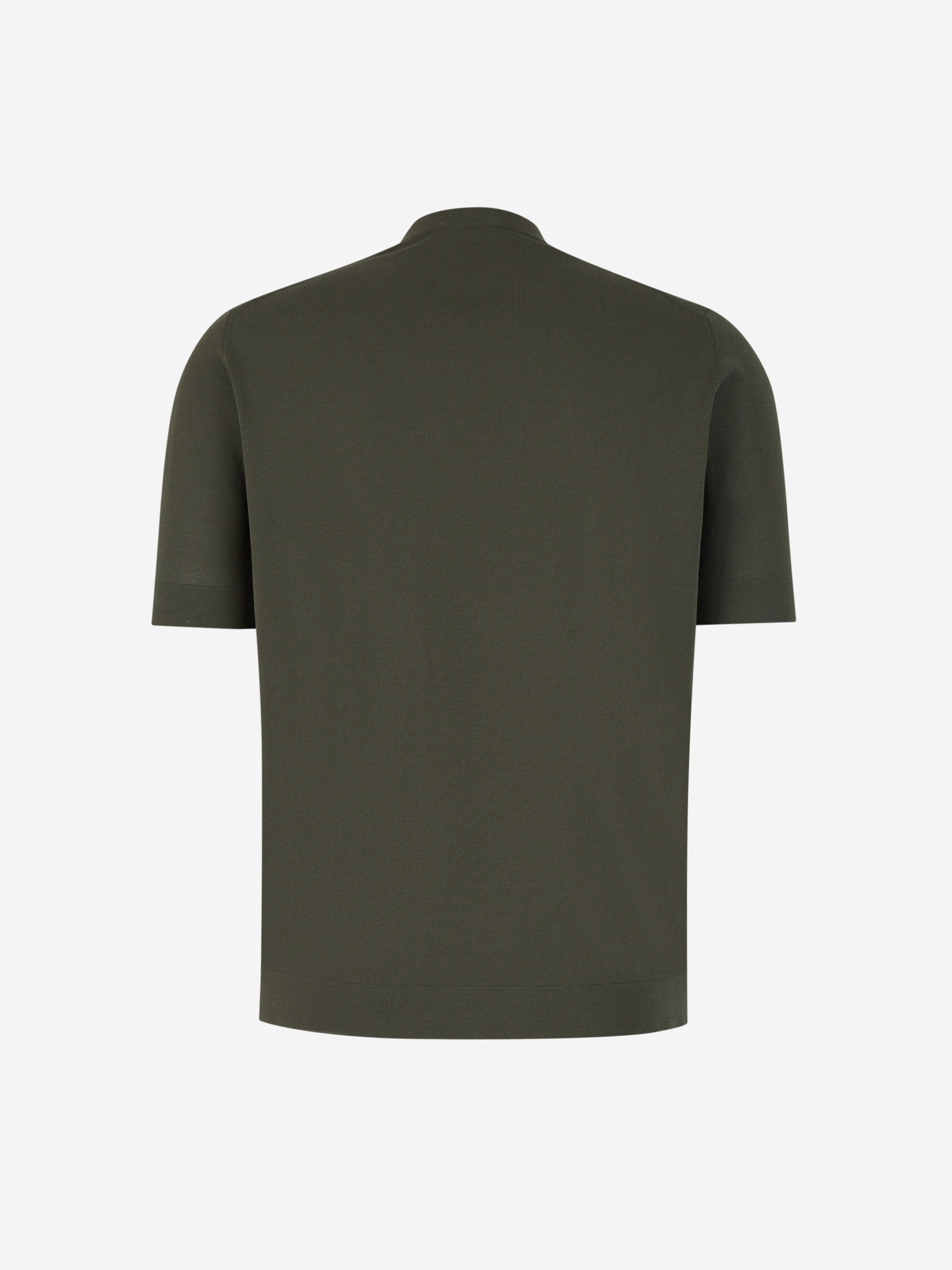 Santa Eulalia Hombre Barcelona Camiseta Punto Algodón color Verde Militar sku 553-004273 02 - Foto 2