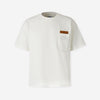 Bottega Veneta Hombre Barcelona Camiseta Bolsillo Parche color Blanco sku 553-004300 01 - Foto 1