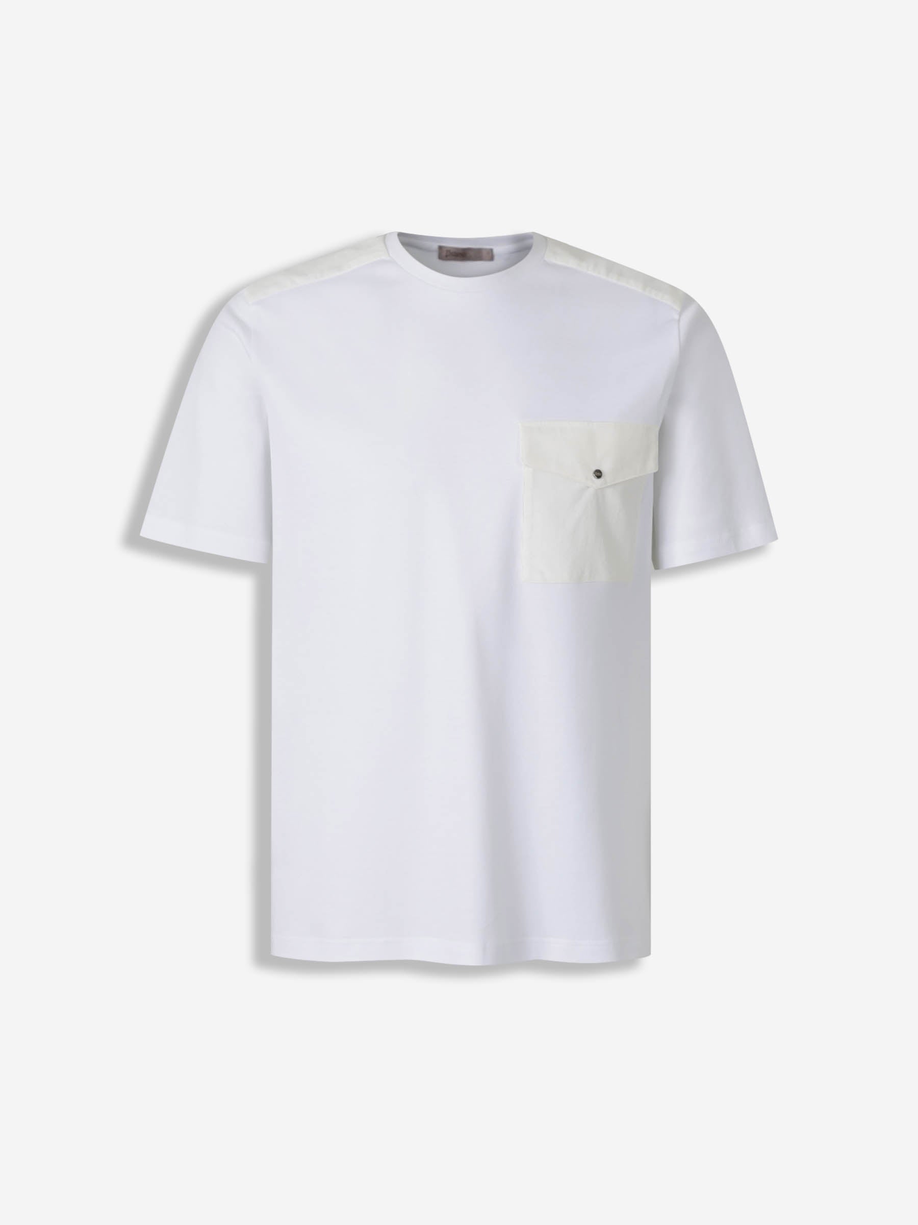Herno Hombre Barcelona Camiseta con Bolsillo color Blanco sku 553-004310 01 - Foto 1