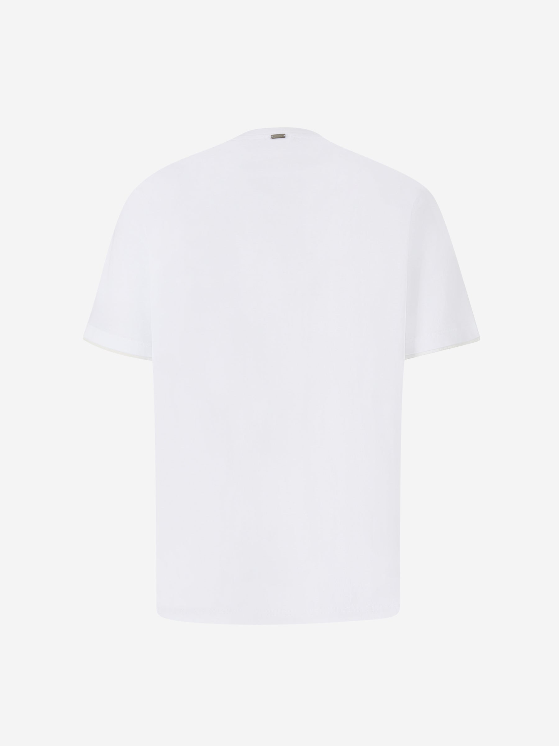 Herno Hombre Barcelona Camiseta Lisa Algodón color Blanco sku 553-004311 01 - Foto 2