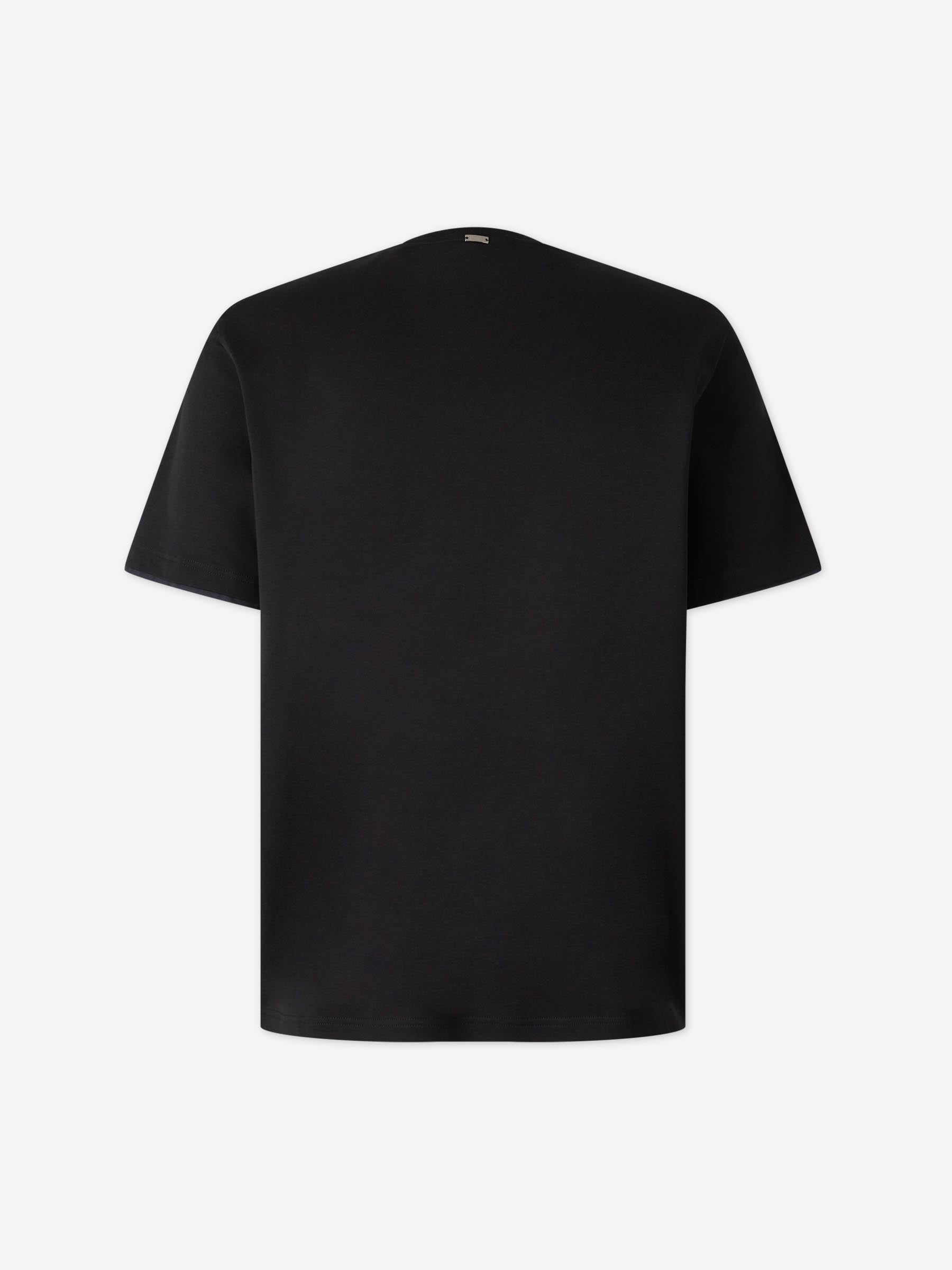Herno Hombre Barcelona Camiseta Algodón color Negro sku 553-004311 03 - Foto 2