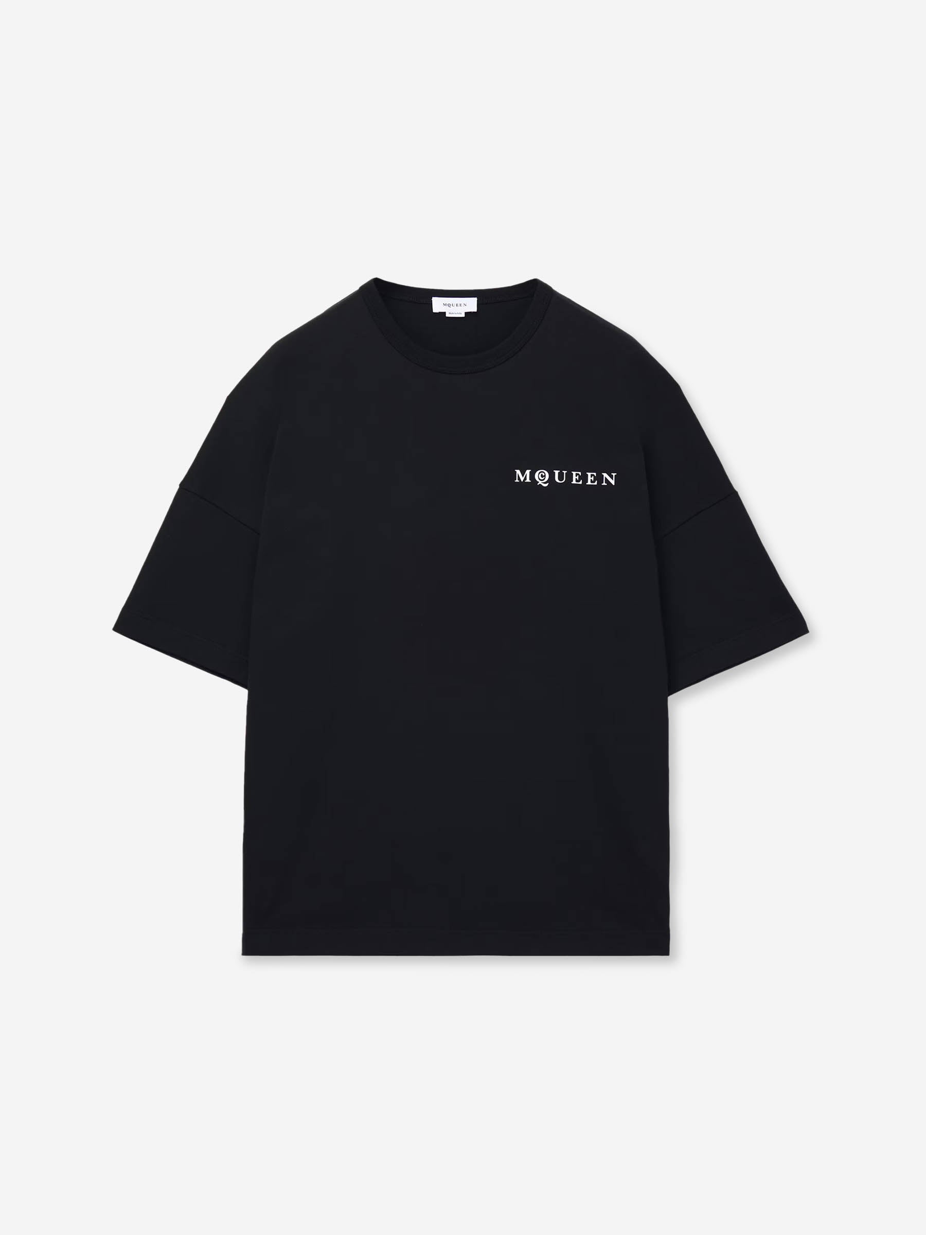 McQueen Hombre Barcelona Camiseta Oversized Logo color Negro sku 553-004312 01 - Foto 1