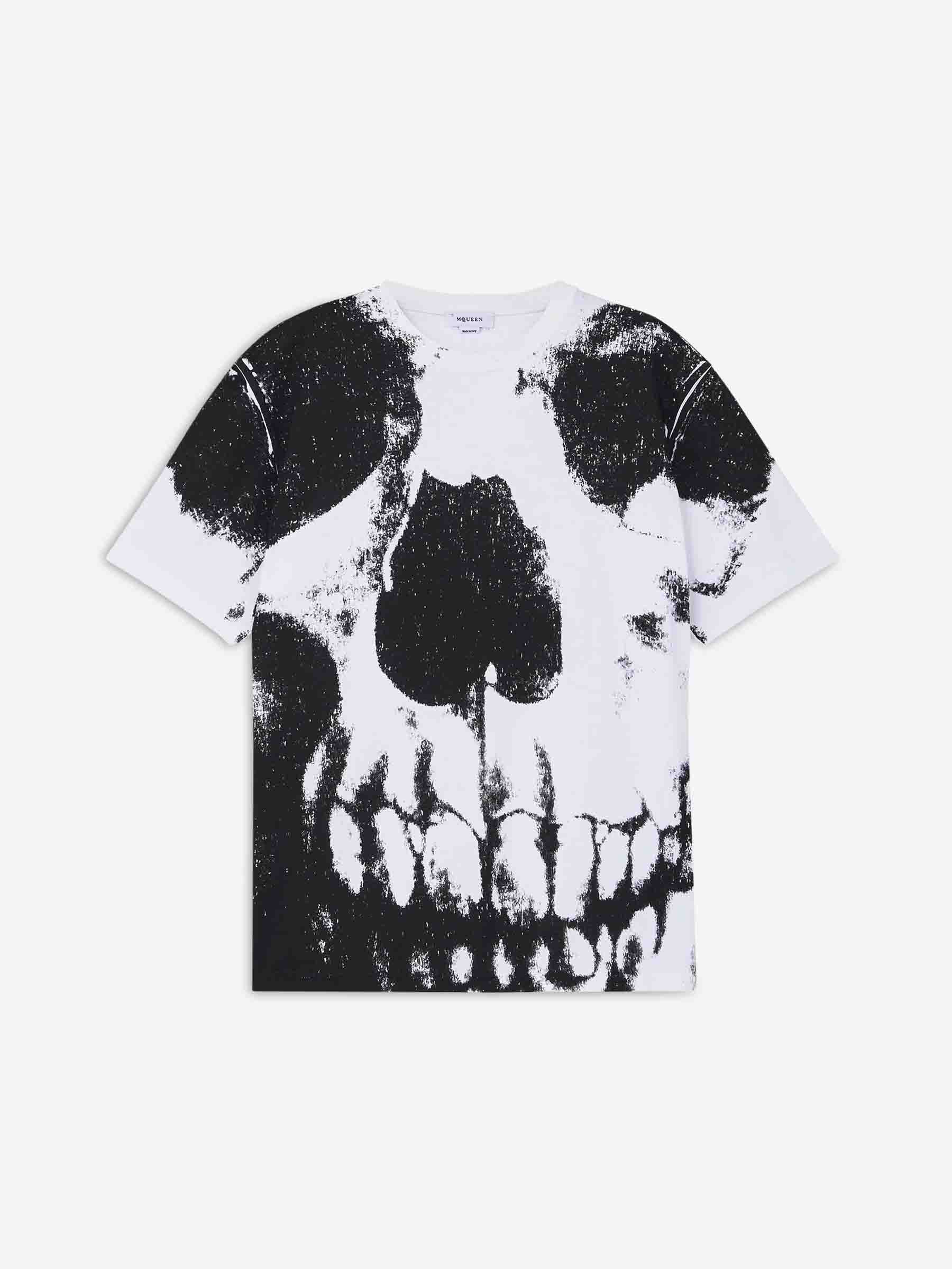 McQueen Hombre Barcelona Camiseta algodón orgánico color Blanco Y Negro sku 553-004313 01 - Foto 1