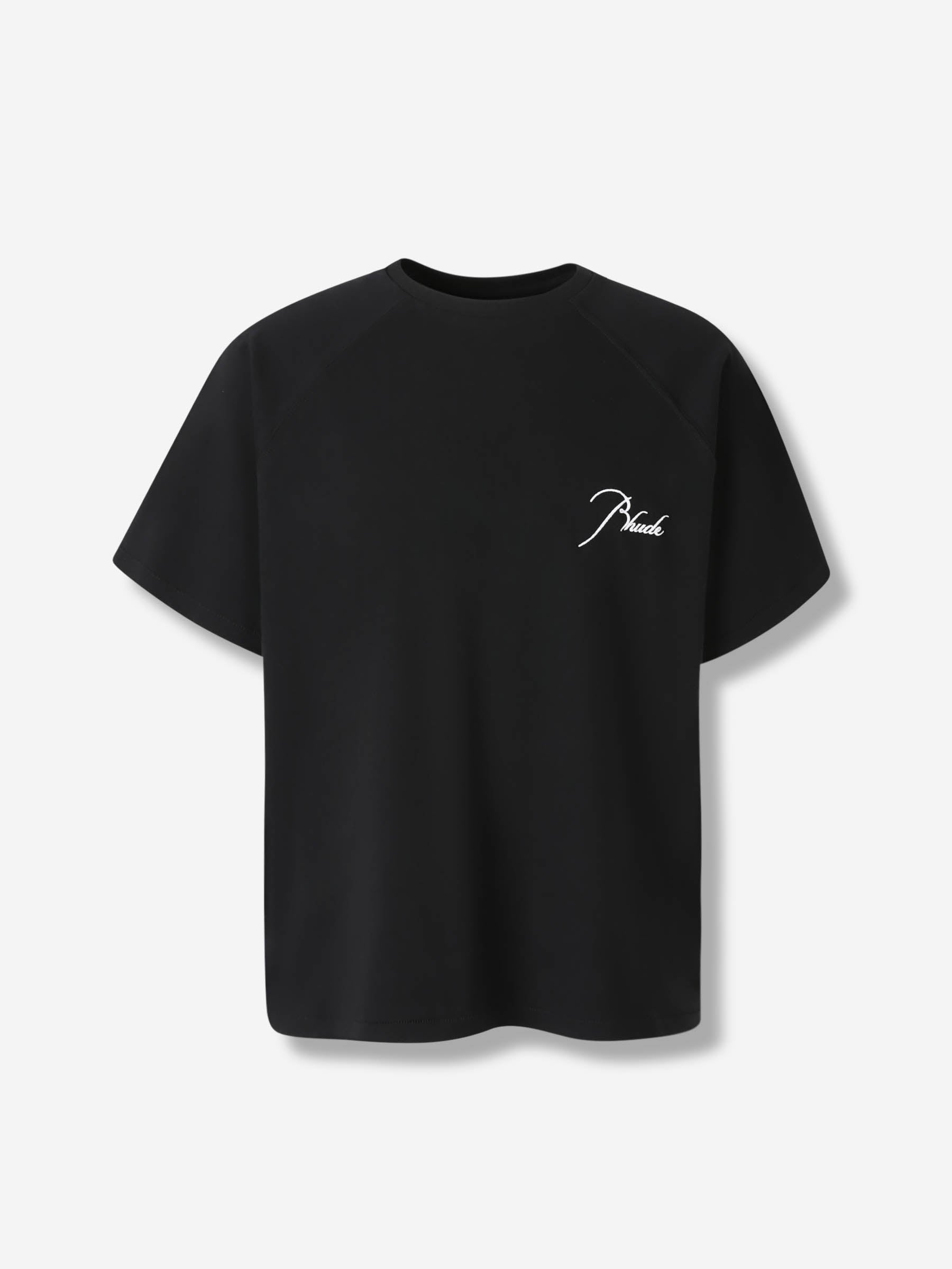 Rhude Hombre Barcelona Camiseta Cuello Redondo color Negro sku 553-004316 01 - Foto 1