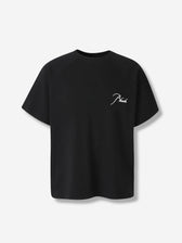 Rhude Hombre Barcelona Camiseta Cuello Redondo color Negro sku 553-004316 01 - Foto 1