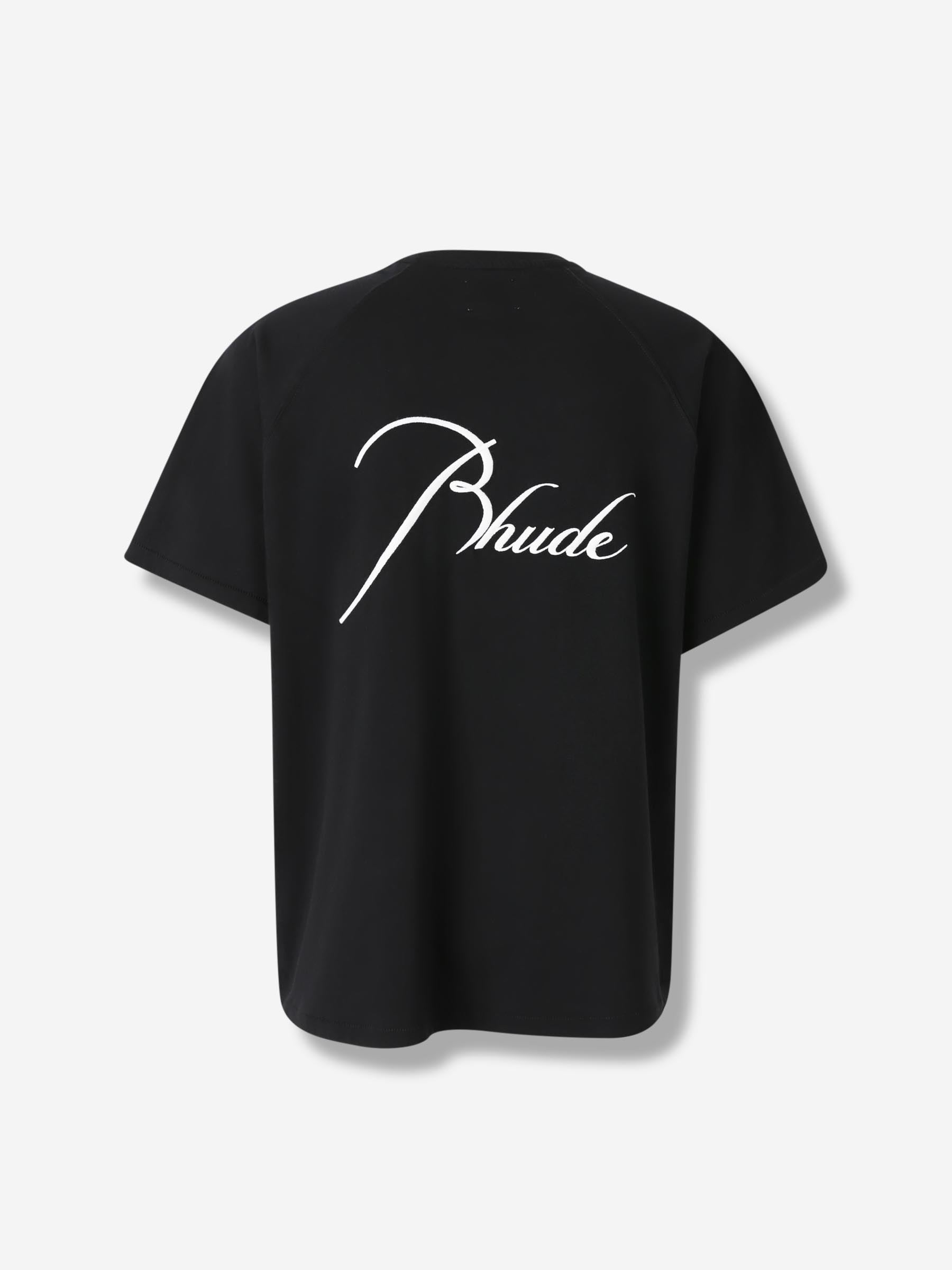 Rhude Hombre Barcelona Camiseta Cuello Redondo color Negro sku 553-004316 01 - Foto 2
