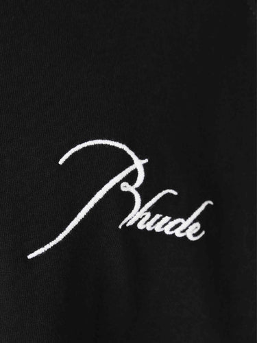 Rhude Hombre Barcelona Camiseta Cuello Redondo color Negro sku 553-004316 01 - Foto 3