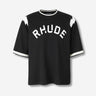 Rhude Hombre Barcelona Camiseta Cuello Redondo color Negro sku 553-004317 01 - Foto 1