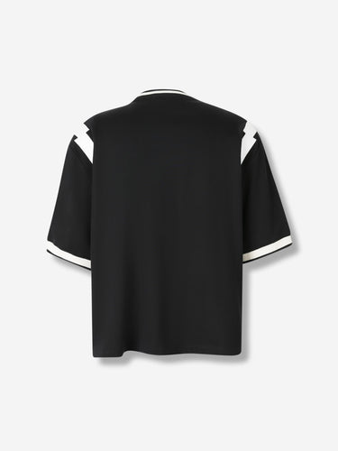 Rhude Hombre Barcelona Camiseta Cuello Redondo color Negro sku 553-004317 01 - Foto 2