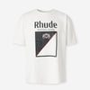 Rhude Hombre Barcelona Camiseta Cuello Redondo color Crema sku 553-004320 01 - Foto 1